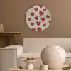 Hartjes - Krant - Loveyou Akoestische PET Vilt - Rond klein -sfeer1