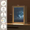 Tornado - Duister - Wolken Light Box met kabel (Tafellamp) klein -USP_NL