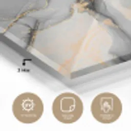 Marmer - Goud - Grijs plexiglas 5mm klein -sfeer2