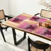 Panter - Luxe - Roze Placemat vinyl groot -zzsfeer4_Kitchenyeah-website