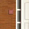 Terracotta - Sierlijk Naambord Vierkant klein -sfeer3-XS