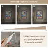 Dino - Raket - Kleurrijk Light Box met kabel (Kinderlampje) klein -USP_dimbaarFR
