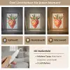 Aardbei - Rood - Mozaïek - Fruit Light Box met kabel (Tafellamp) klein -USP_lichtkleurDE