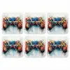Kinder- en tiener kamer - Gaming - Game controller onderzetter kurk middel -3d