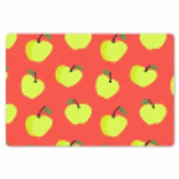 Appels - Modern - Groen Placemat vinyl groot 368 -zzsfeer1_Kitchenyeah-website