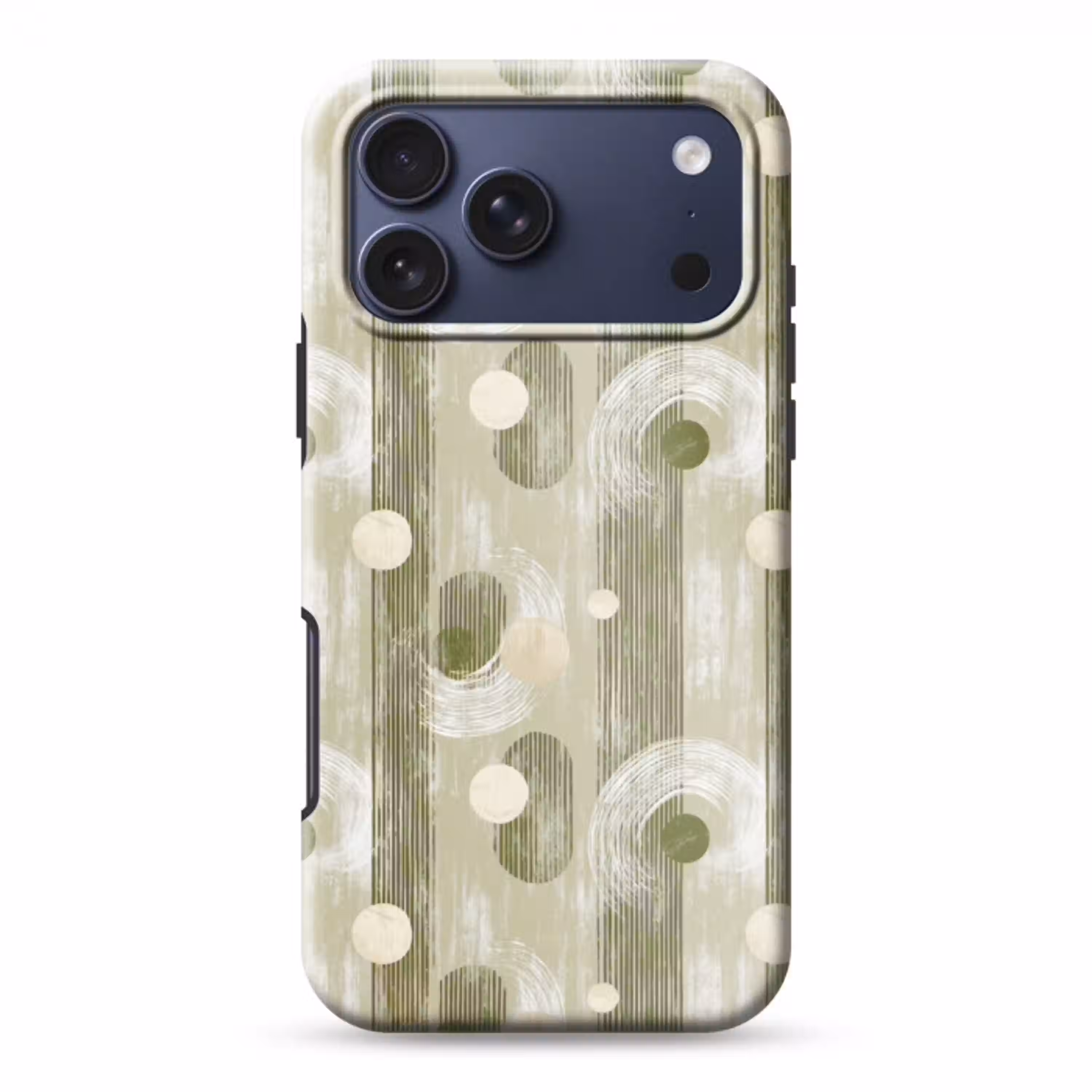 Artistiek - Modern - Groen Toughcase MagSafe Apple iPhone 17 Pro Max klein 1019 -3d