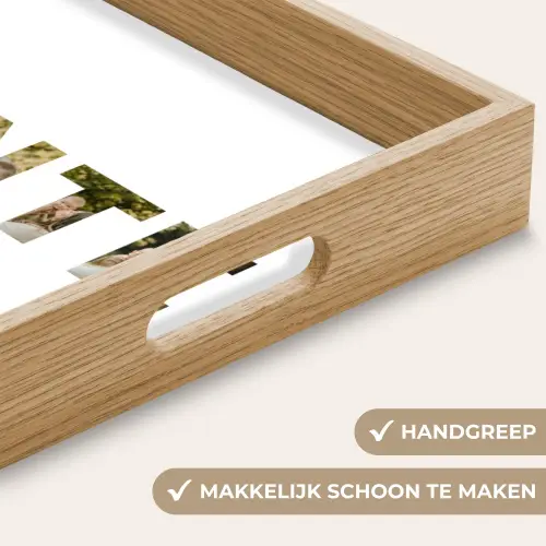 Tante - Lettercollage Dienblad Rechthoek middel -USP_HandgreepNL