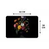 Lente - Bloemen - Klassiek - Vaas Placemat vinyl groot -specs