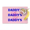 Daddy's - Blauw - Blokletters Placemat vinyl groot -zzzproduct_Kitchenyeah-website