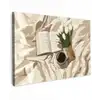 Boek - Illustratie - Tulpen - Koffie canvas 2cm klein -z3d