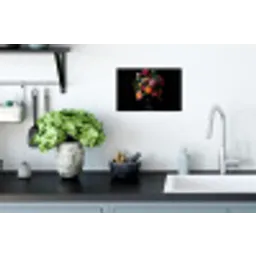 Boeket - Romantisch - Kleurrijk Muursticker klein -keuken