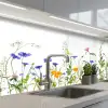 Bloemen - Veldbloemen - Lente keuken achterwand 2 middel -3d_schuin