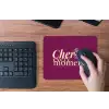 Cherish every moment - Cocktailglas - Bordeaux muismat rubber klein -toetsenbord