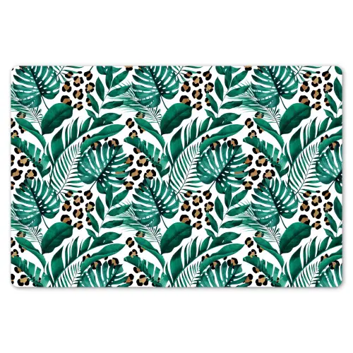 Bladeren - Tropisch - Jungle Placemat vinyl groot -zzsfeer1_Kitchenyeah-website