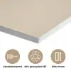Beer - Donkerbruin - Minimalistisch PET vilt klein -closeup_NL