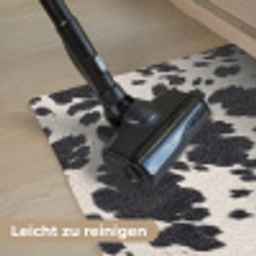 Patroon - Vacht - Zwart - Wit Deurmat klein -reinigen_DE