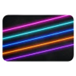 Esthetiek - Retro - Neon Badmat klein -3d