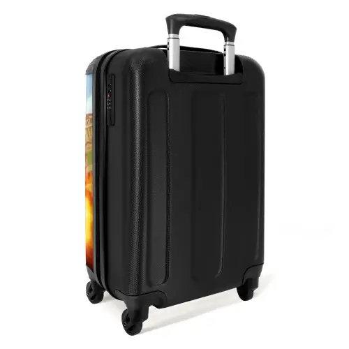 Berend brandweerman NBS - Handbagage koffer - Unisex middel -achterkant