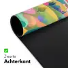 Landschap - Paars - Pastel - Huizen Muismat XXL klein -sfeer2