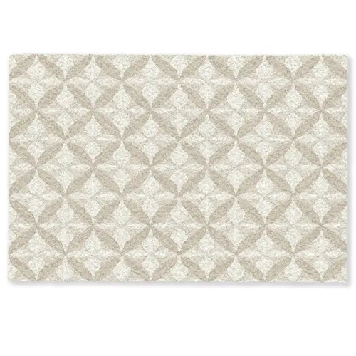 Patroon - Klassiek - Beige Deurmat klein 898 -zkaufland3d