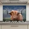 Schotse Hooglander - Koeienkop - Landschap - Natuur - Koe keuken achterwand spatscherm klein -3d_website