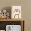 Tijger - Wilde dieren - Pastel Light Box met kabel klein -sfeer2_kind