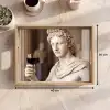 Klassiek - Marmer - Wijn Dienblad Rechthoek middel -USP_Formaat