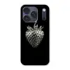 Aardbei - Zaadstructuur - Realistisch Telefoonhoesje iPhone 17 Pro klein -3d