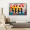 Graffiti - Kinderen - Street art - Ballon - Banksy canvas 2cm klein -sfeer6