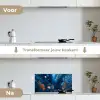 Koraalrif - Vissen - Oceaan - Blauw keuken achterwand spatscherm klein -voor_na_NL