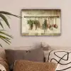 Hout - Keukengerei - Stilleven - Tegels canvas 2cm klein -sfeer1