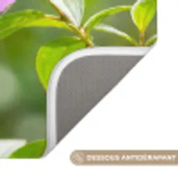 Kolibrie - Bloem - Natuur - Groen Badmat klein -USP_AntislipFR