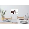 Paard - Modern - Balans Muursticker klein -eettafel