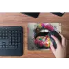 Lippen - Graffiti - Expressief muismat rubber klein -toetsenbord