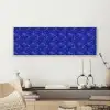 Bloesem - Bloemen - Blauw canvas 2cm klein 828 -sfeer6