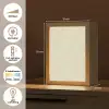 Geometrisch - Lijnen - Groen Light Box met kabel (Tafellamp) klein 925 -USP_NL