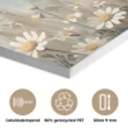 Madelief - Illustratie - Wit PET vilt klein -closeup_NL