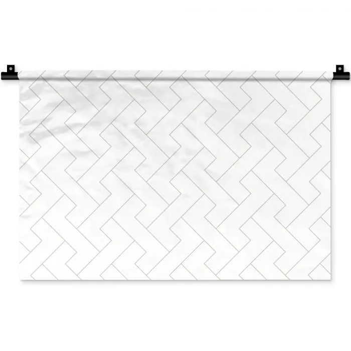 Grafisch - Patroon - Modern Wandkleed katoen klein 269 -zz3d