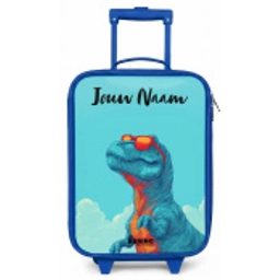 Dino - Zonnebril - Blauw Kinderkoffer - Blauw klein -zz3dotto