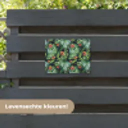 Monstera - Jungle - Bladeren tuinposter los doek klein -sfeer3