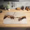 Adam - Michelangelo - Schilderij - Creation of Adam Inductie beschermer vinyl 3mm klein -sfeer5