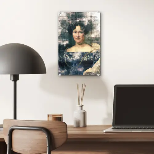 Johanna Henriette Engelen - Dubois Drahonet - Krant plexiglas 5mm klein -sfeer6
