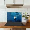 Zeilboot - Water - Abstract - Schaduw keuken achterwand spatscherm klein -sfeer2