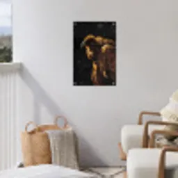 Gier - Vogel - Roofvogel tuinposter los doek klein -sfeer8