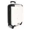 Terrazzo patroon perzik NBS - Handbagage koffer - Kinderen Unisex middel -productfoto_3d