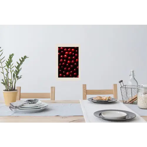 Kersen - Rood Muursticker klein -eettafel