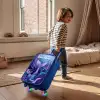 Zeemeermin - Onderwater - Paars - Blauw Kinderkoffer - Blauw klein -sfeer1