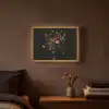 Bloemen - Bessen - Klassiek Light Box met batterij (Wandlamp) middel -sfeer4