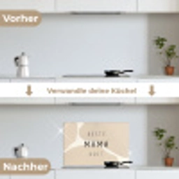 Quotes - Beste mama ooit - Mama - Spreuken keuken achterwand spatscherm klein -voor_na_DE