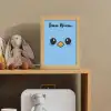 Vogel - Blauw - Gezicht Light Box met kabel (Kinderlampje) klein -sfeer2_kind